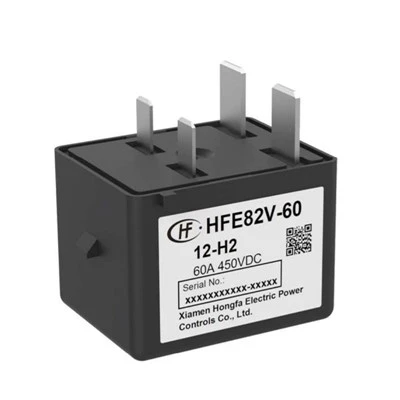 HFE82V-60 HONGFA Penyentuh DC Voltan Tinggi 450V 750V 60A